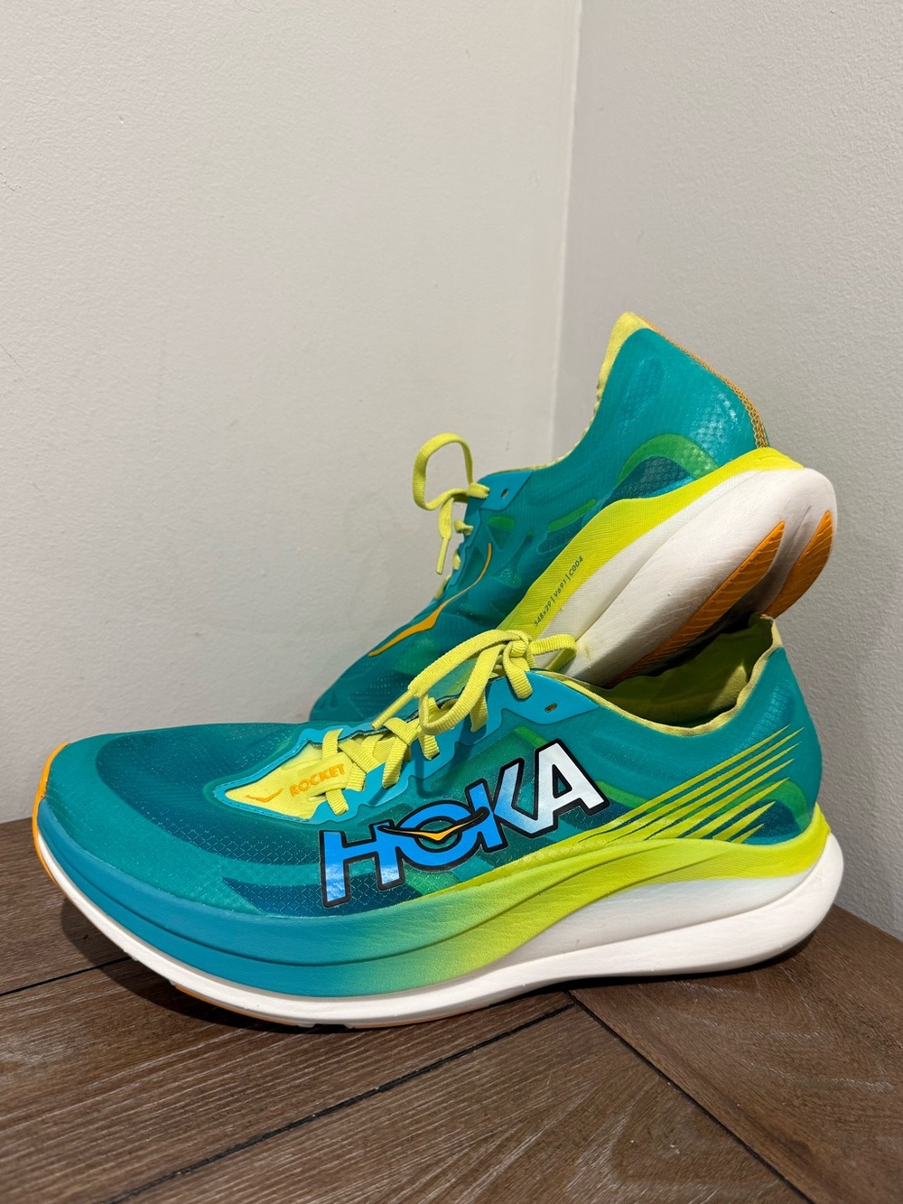 Hoka One One Adult Rocket X2 1127927 CEPR Running Shoes Mens US 12 Women’s US 13